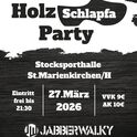 Holzschlapfaparty 2026 am viernes, 27.03.2026